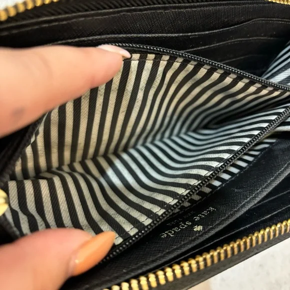 Kate Spade Black Wallet - Picture 3 of 7